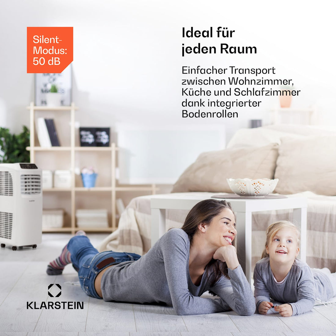 Pure Blizzard 7000 BTU Mobile Klimaanlage Weiß