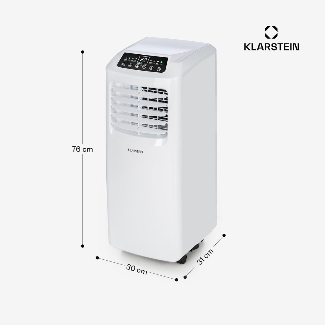 Pure Blizzard 7000 BTU Mobile Klimaanlage Weiß