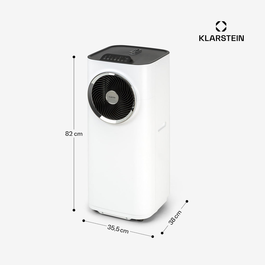 Kraftwerk Smart 12000 BTU Mobile Klimaanlage Weiß